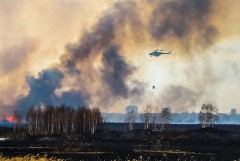 Большинство пожаров в Красноярском крае произошли из-за падения ЛЭП и замыканий