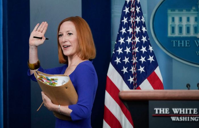 Псаки провела последний брифинг в должности пресс-секретаря Белого дома