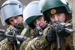 Внутренние войска Белоруссии смогут привлекать к охране госграницы и теробороне