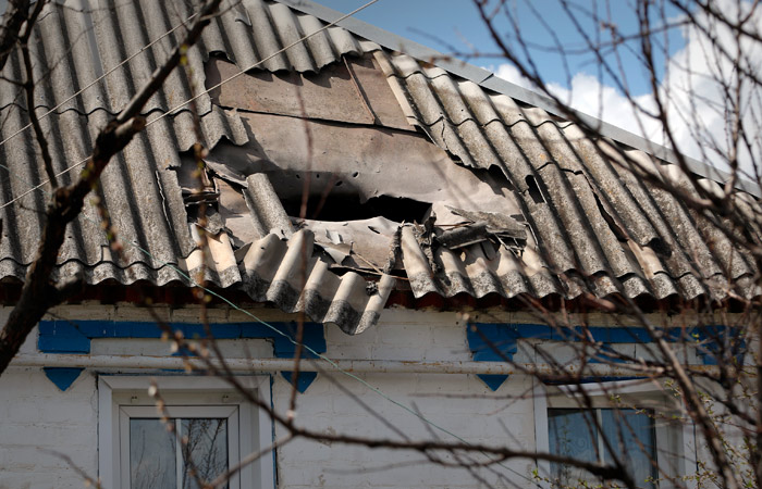 В ходе последнего обстрела белгородской Журавлевки повреждены десять домов