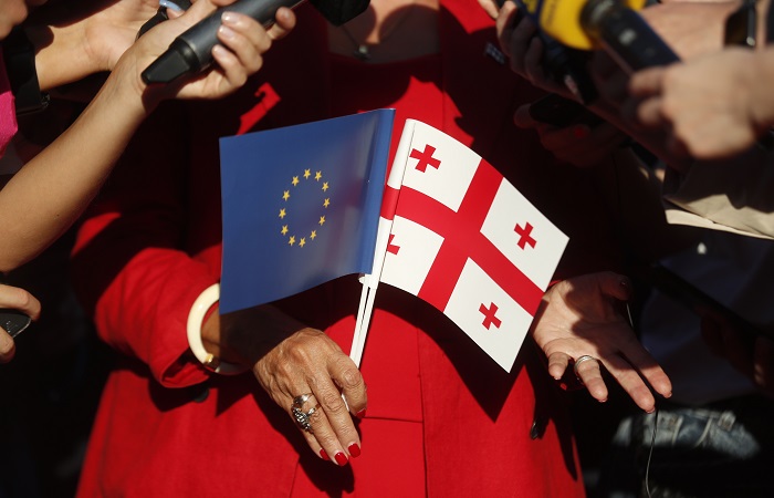 Акция в Тбилиси в поддержку европейской интеграции завершилась без инцидентов