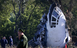 Пилоты разбившегося под Рязанью Ил-76 смогли отвести самолет от жилых районов