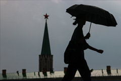 На Москву обрушился "залповый" ливень