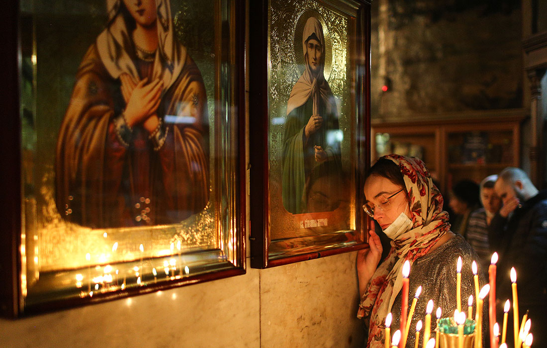 В Омске. Собор Воздвижения Креста Господня