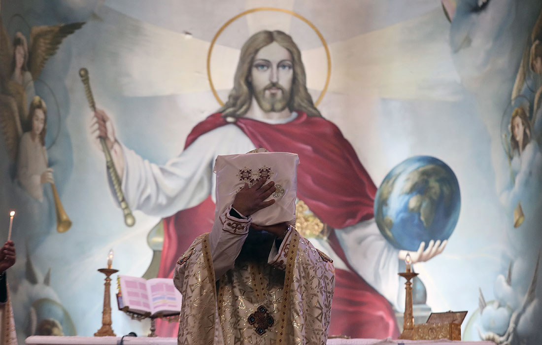 В Каире. Церковь Ангела Михаила