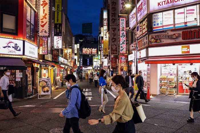 В Японии зафиксированы рекордные 110,6 тыс. новых случаев COVID-19