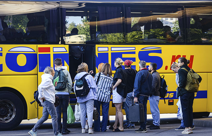 Проданы почти все билеты на автобусы из Петербурга в Таллин и Хельсинки на июль