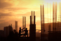 Строительство жилья в России в I полугодии выросло на 44,2%