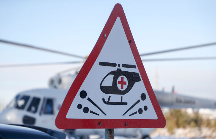 Пострадавших при крушении вертолета в Башкирии госпитализировали