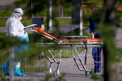 В России COVID-19 за сутки заболели почти 9,6 тыс. человек