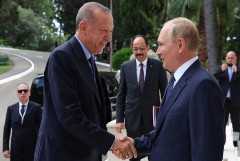 Эрдоган заявил, что договорился с Путиным об оплате российского газа в рублях