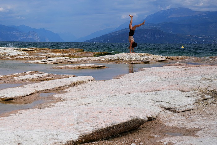 Итальянское озеро Гарда обмелело до исторического уровня