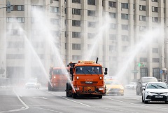 "Оранжевый" уровень погодной опасности действует в Москве пятый день подряд