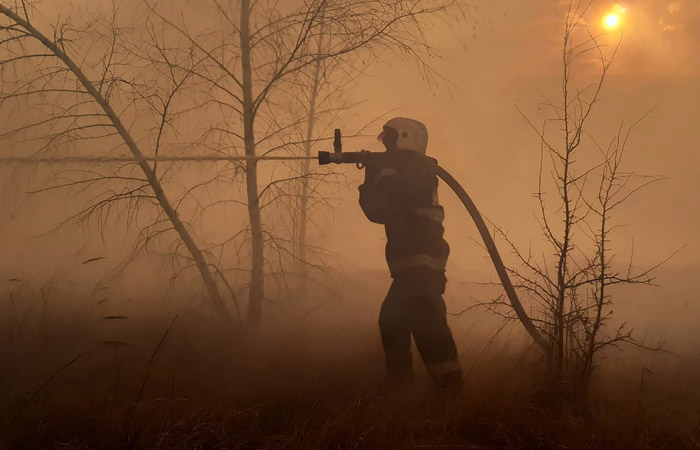 Природный пожар в Нижегородской области локализован
