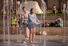 Москва третий день подряд бьет температурные рекорды
