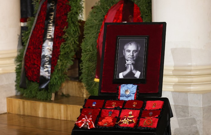 В Москве началась церемония прощания с Михаилом Горбачевым