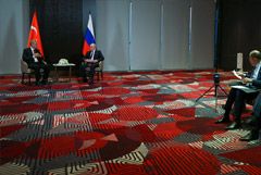 Путин заявил, что Эрдоган на встрече не предлагал организовать переговоры с Зеленским