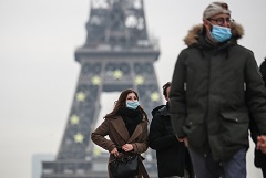 Во Франции отмечают новый рост заболеваемости коронавирусом