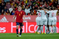 Испания проиграла Швейцарии в Лиге наций УЕФА