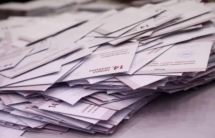 "Новое Единство" сохранило лидерство на выборах в Сейм Латвии после подсчета 92% голосов