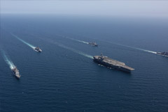 Южная Корея, США и Япония начали совместные учения в Японском море