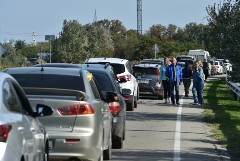 Колонны по 100 машин будут формироваться для проезда по Крымскому мосту