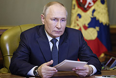 Путин прокомментировал массированные удары по объектам на Украине