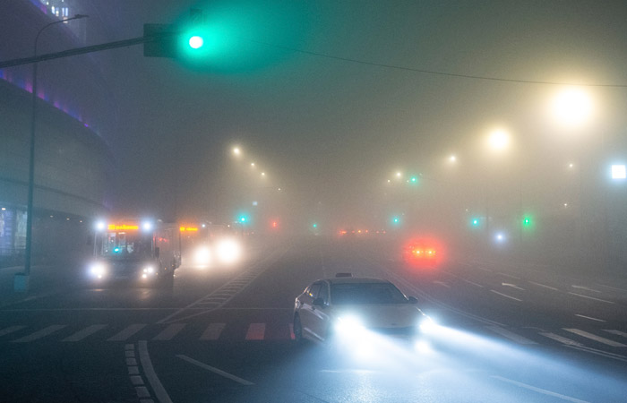 Туман окутает Москву ночью