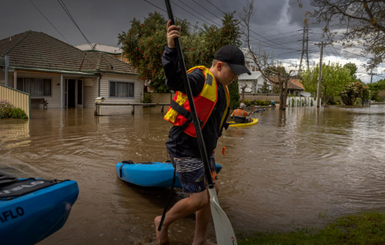 Наводнение в Австралии
