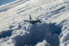 Американские F-16 сопровождали российские Ту-95 близ Аляски