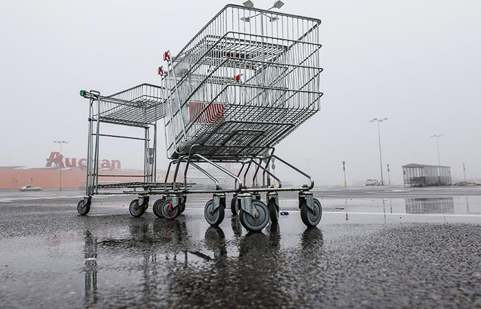 Российский ритейл пережил худший квартал по динамике сопоставимых продаж