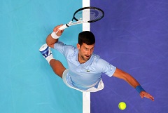 Сербский теннисист Джокович вышел в финал турнира Masters в Париже