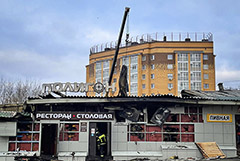 Арестован предполагаемый виновник пожара в кафе в Костроме, при котором погибли 13 человек