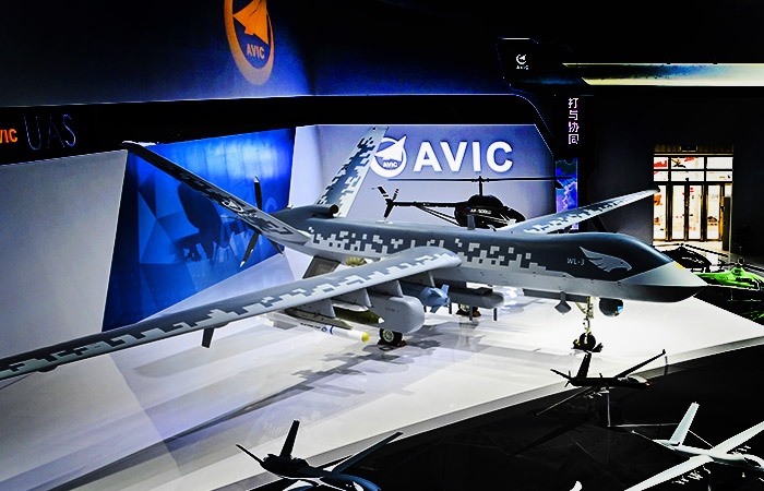 Китай представил дальний беспилотник, способный нести 16 ракет и бомб