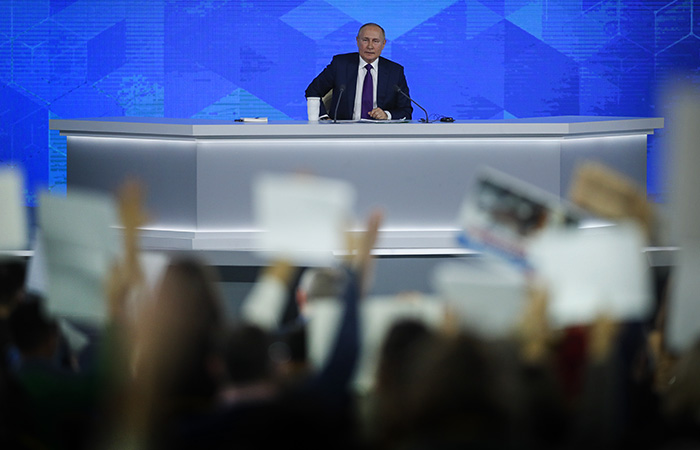 Дата большой пресс-конференции Путина будет зависеть от даты Послания Федеральному Собранию