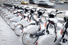 Высота снежного покрова в Москве достигла 5 см