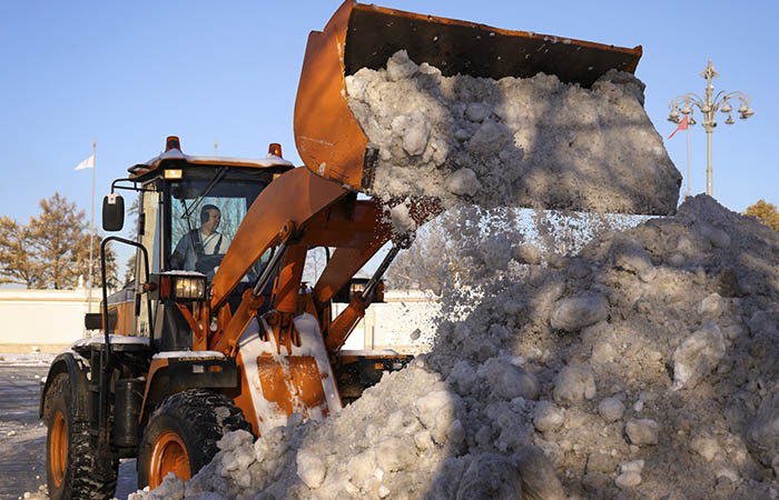 Высота снежного покрова в Москве превысила 10 см