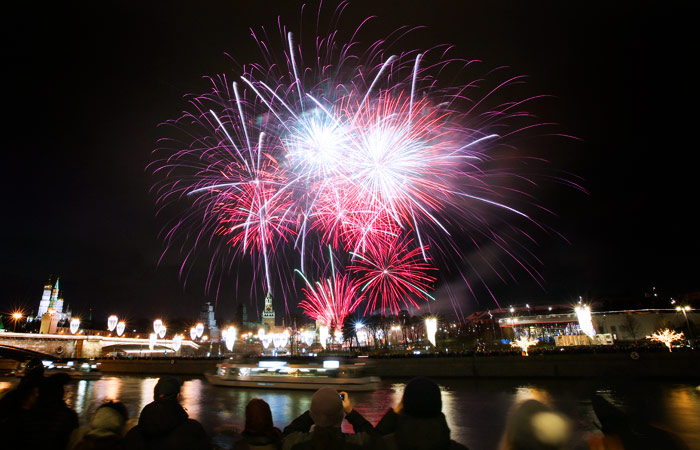 В Москве во время новогодних праздников откажутся от фейерверков