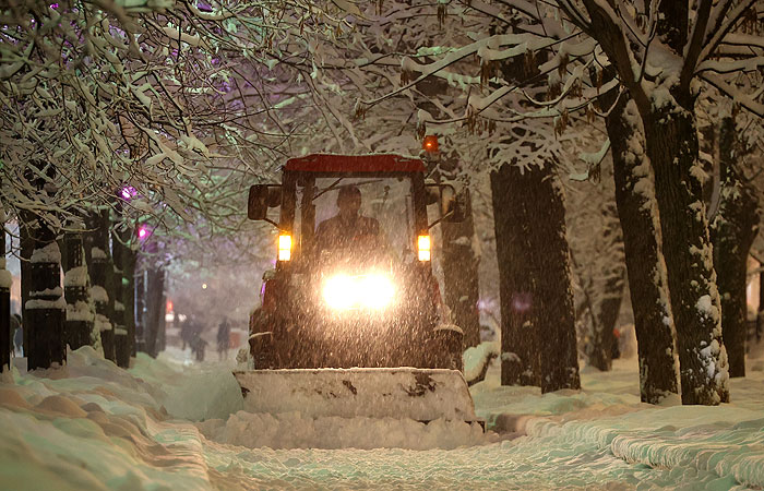 Высота снежного покрова в Москве за сутки выросла на 14 см