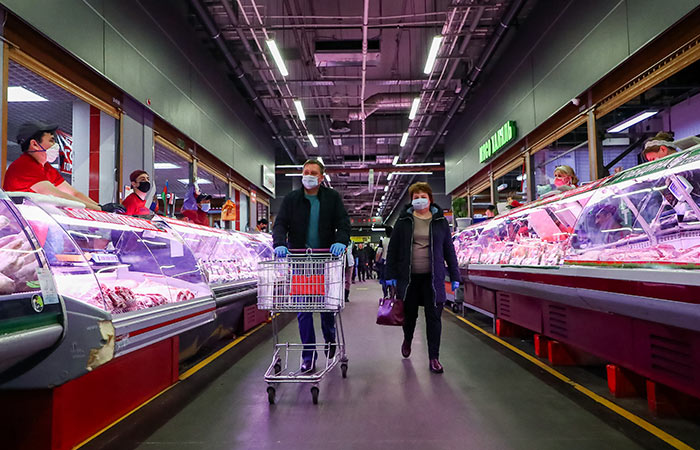 Темпы падения оборота розничной торговли РФ в ноябре замедлились до 7,9%