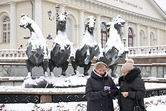 "Оранжевый" уровень опасности объявлен в Москве из-за аномальных морозов