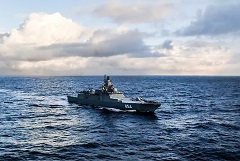 ВМС Франции проследили за походом российского фрегата "Адмирал Горшков"
