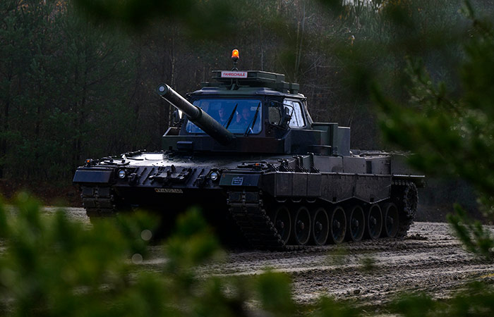 Германия отправит на Украину не менее роты танков Leopard 2