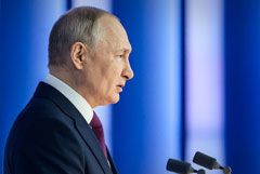 Путин объявил о приостановке участия РФ в договоре об СНВ-3