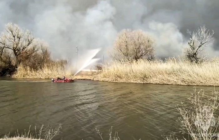 Пожар в Астраханском заповеднике ликвидирован