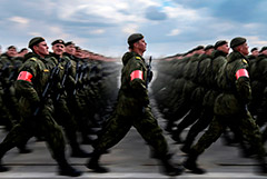 В параде в Москве 9 мая примут участие более 10 тысяч военнослужащих