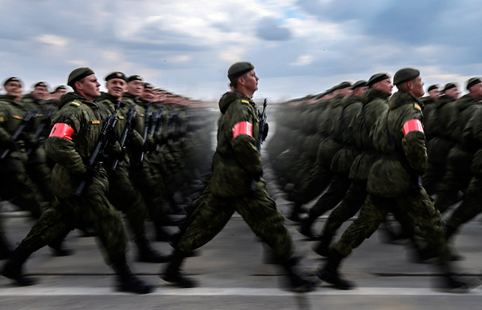 В параде в Москве 9 мая примут участие более 10 тысяч военнослужащих