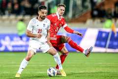 Сборная России по футболу сыграла вничью с Ираном в товарищеском матче