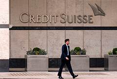 Чистый отток средств из Credit Suisse в I квартале превысил 61 млрд франков