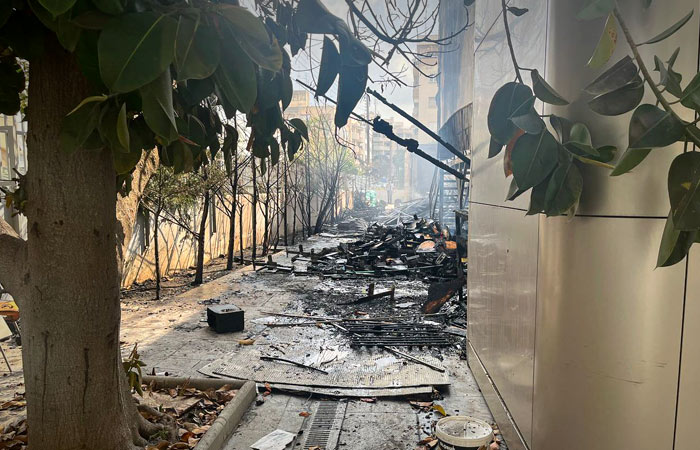 Κατασβέστηκε η φωτιά στο Ρωσικό Κέντρο Επιστήμης και Πολιτισμού στην Κύπρο